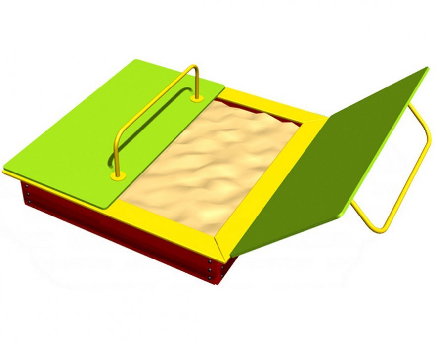 Песочница с крышкой 109.22.00